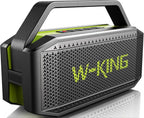 W-KING Portable Loud Bluetooth Speaker Wireless, 100W Max IPX6 Waterproof