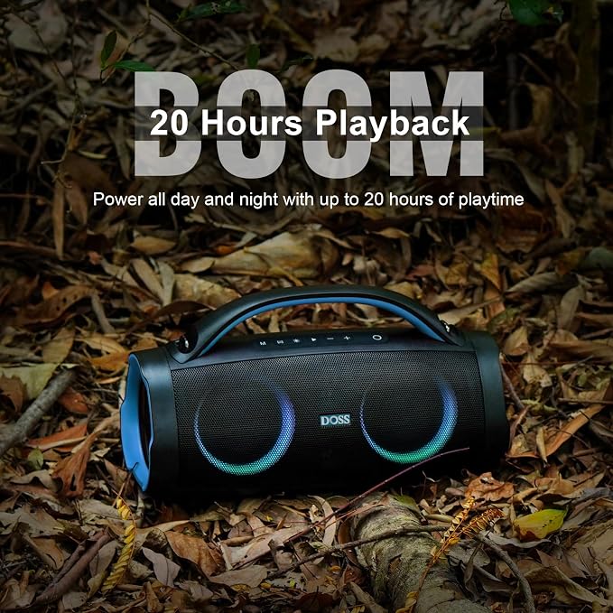 DOSS Extreme Boom Pro Loud Bluetooth Speaker