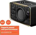JBL JBLAUTH200BLKAM-Z Wi-Fi Bluetooth Smart Home Speaker