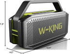 W-KING Portable Loud Bluetooth Speaker Wireless, 100W Max IPX6 Waterproof