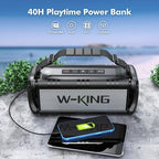W-KING 90W Peak 50W RMS Powerful Bluetooth Speaker