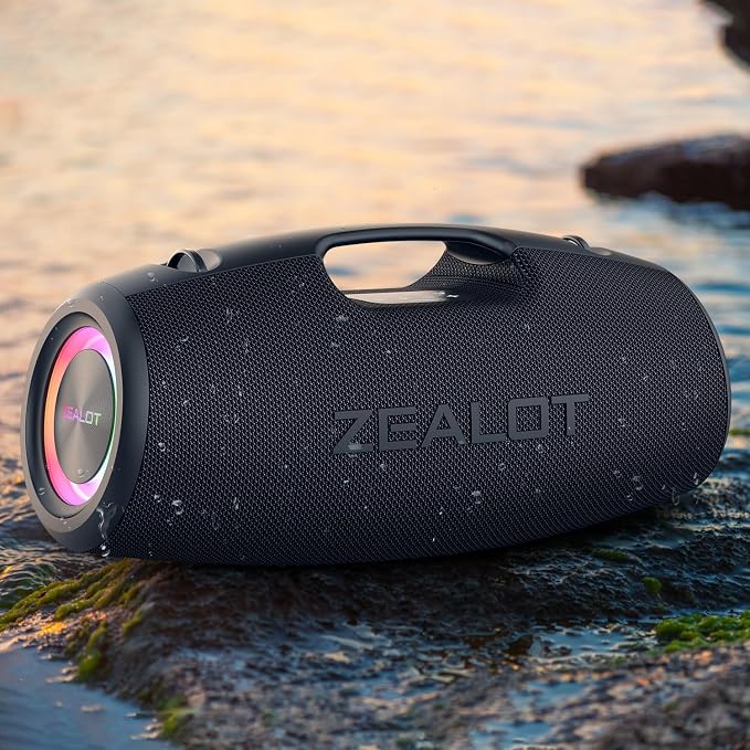 ZEALOT Bluetooth Speaker, 120W Wireless Outdoor Speaker