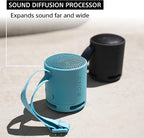Sony SRSXB100/H Portable Mp3 Player Wireless Speaker Systems Light Gray