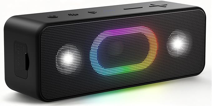 OHAYO Bluetooth Speaker, Wireless Portable Outdoor Speakers, Bold Sound and