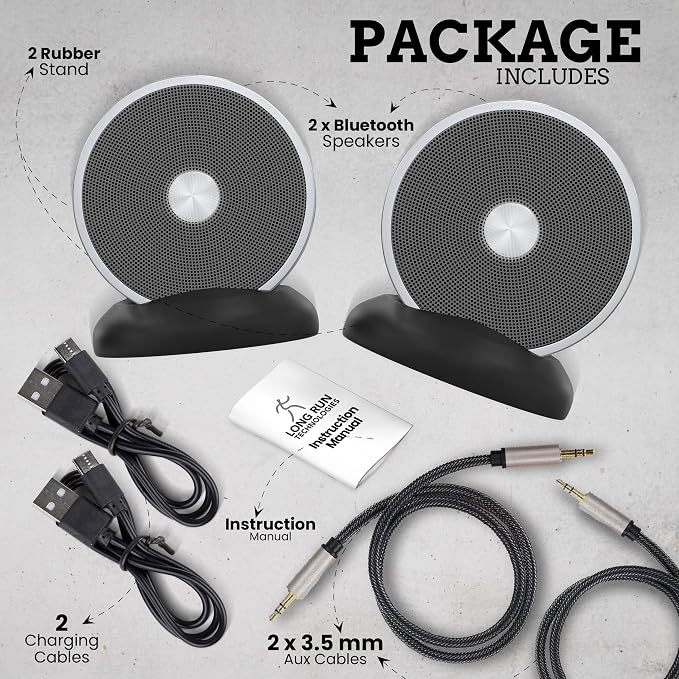 Dual Bluetooth Speakers