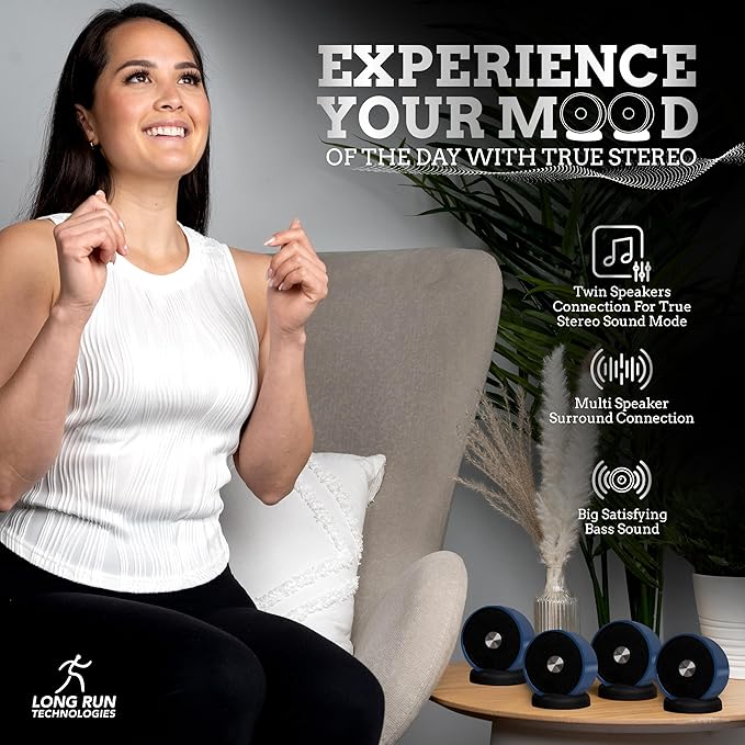 Paired Bluetooth Speakers