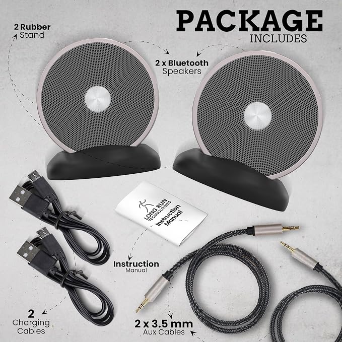 Stereo Bluetooth Speakers