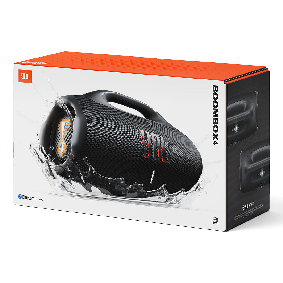JBL Boombox 4 Portable Bluetooth Speaker (Black)