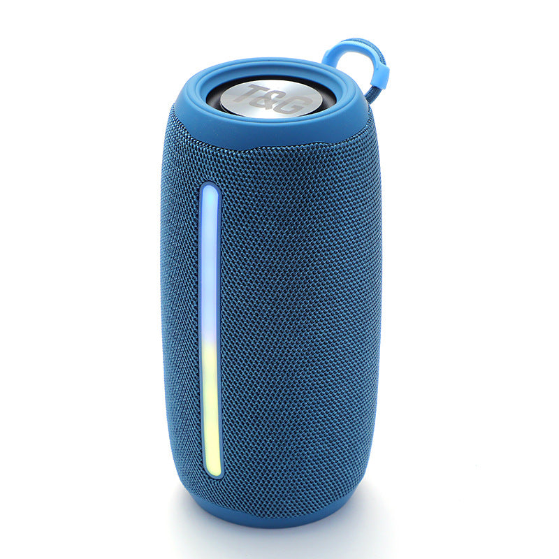 New TG663 Wireless Bluetooth Mini Speaker: Portable Fabric Subwoofer, Outdoor-Ready, TWS-Compatible, Ideal for Calls and as a Gift