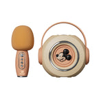 Disney Karaoke Wireless Bluetooth Microphone and Speaker Combo—Home KTV System with Dual Microphones for Singing Together—Home Microphone and Speaker System