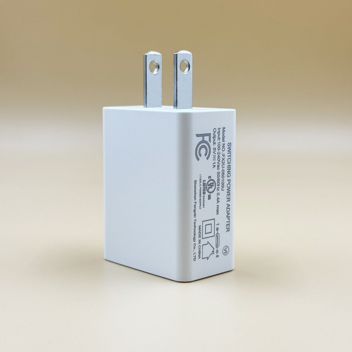 5V1A/2A USB Charger for Rice, UL and FCC Certified to U.S. Standards, Universal Charger for Cell Phones, Tablets, and Small Appliances