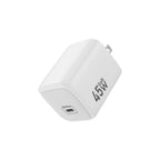 US-Spec PD45WETL-Certified Charger, GaN Fast Charger, Power Adapter for Phones, Laptops, and Tablets