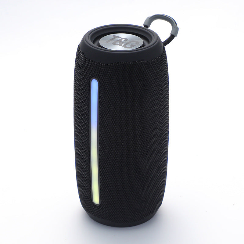 New TG663 Wireless Bluetooth Mini Speaker: Portable Fabric Subwoofer, Outdoor-Ready, TWS-Compatible, Ideal for Calls and as a Gift