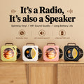 Star and Moon Mood Light, Dopamine Bluetooth Speaker, Birthday Gift, Vinyl Record Player, High-Quality Compact Wireless Speaker