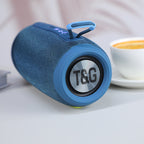 New TG663 Wireless Bluetooth Mini Speaker: Portable Fabric Subwoofer, Outdoor-Ready, TWS-Compatible, Ideal for Calls and as a Gift