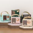 Retro HM11 2nd Gen Wireless Bluetooth Speaker—Mini Portable New Model with Subwoofer, Outdoor Compact Speaker, Gift Edition