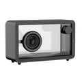 New Transparent Bluetooth Speaker: DIY Gift for Guys with Figurines, RGB Color-Changing Ambient Lights—Creative Desktop Gift