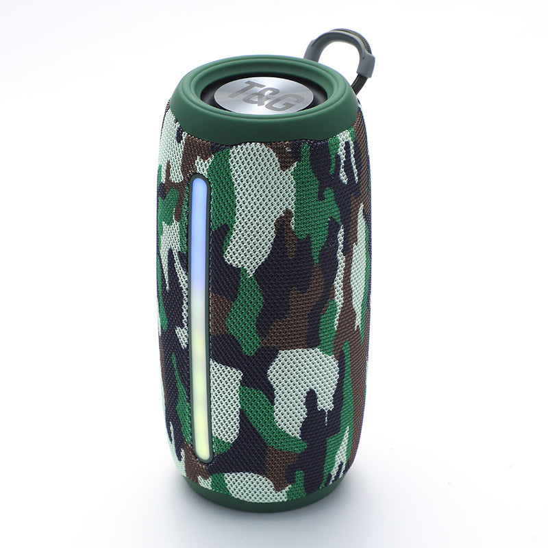 New TG663 Wireless Bluetooth Mini Speaker: Portable Fabric Subwoofer, Outdoor-Ready, TWS-Compatible, Ideal for Calls and as a Gift