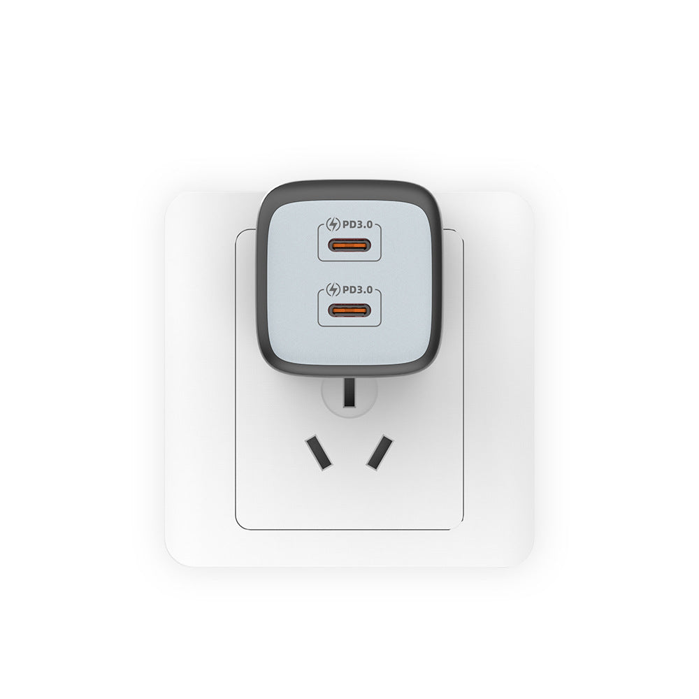 US-Spec PD45WETL-Certified Charger, GaN Fast Charger, Power Adapter for Phones, Laptops, and Tablets