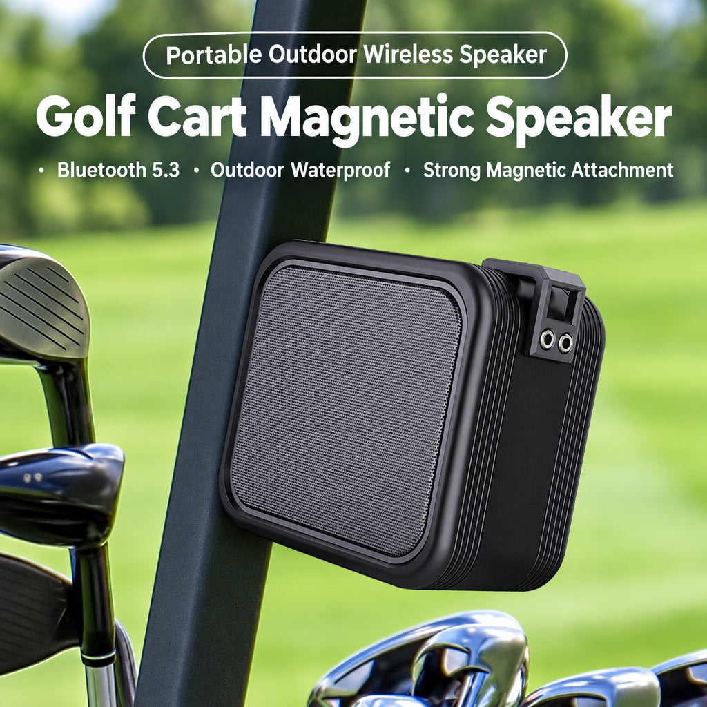 Cyboris Wholesale: Best-Selling Outdoor Waterproof Portable Card-Slot Mini Golf Bluetooth Magnetic Speaker for International Trade
