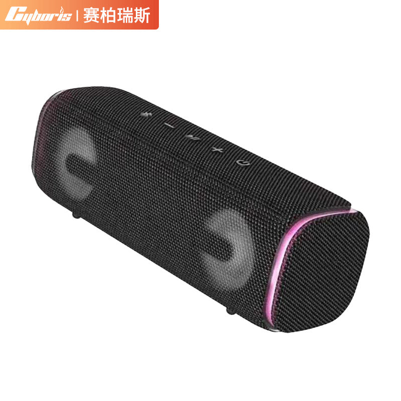 Cyboris New F9 Colorful Drum-Style Wireless Waterproof Bluetooth Speaker—Portable Outdoor Subwoofer for Wholesale