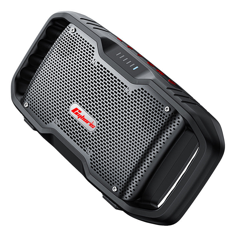 Cyboris 120W 4-Speaker High-Power Bluetooth 5.3 Speaker with CSB Portable Card-Slot Subwoofer