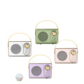 Mini Retro-Style Bluetooth Speaker—Instagram-Worthy Portable Wireless Bluetooth Speaker for Outdoor Use