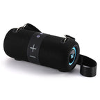 New TG672 War Drum Wireless Bluetooth Speaker: Outdoor, Portable, SD Card Slot, Subwoofer, TWS, Square Dance Gift Speaker