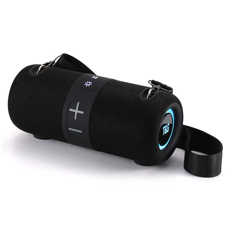New TG672 War Drum Wireless Bluetooth Speaker: Outdoor, Portable, SD Card Slot, Subwoofer, TWS, Square Dance Gift Speaker
