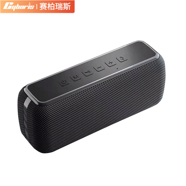 Cyboris New 50W/60W High-Power Speaker with Bluetooth 5.0, Outdoor-Ready, Waterproof, Portable, and Card-Slot Subwoofer