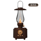 New Cross-Border Kerosene Lamp-Style Bluetooth Speaker: Retro Desktop Bluetooth Speaker, Portable Outdoor Camping Ambience Light Speaker