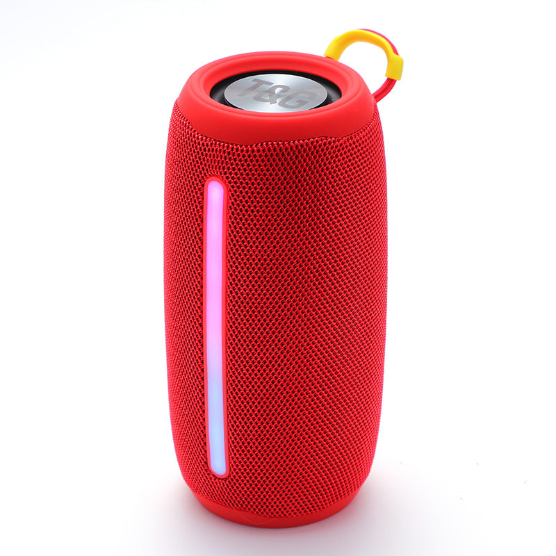 New TG663 Wireless Bluetooth Mini Speaker: Portable Fabric Subwoofer, Outdoor-Ready, TWS-Compatible, Ideal for Calls and as a Gift
