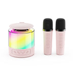 Projection Starry Sky Light Bluetooth Karaoke Speaker All-in-One System with Detachable Microphone KTV Set Outdoor Speaker