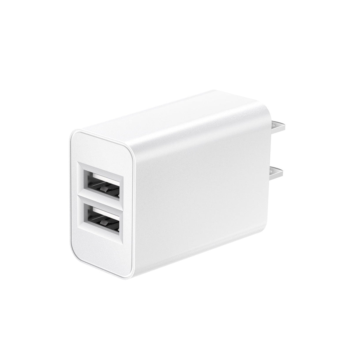 5V2A Dual-Port U.S.-Standard UL-Certified Charger, FCC-Certified Dual-USB Phone Charger, Multi-Port and Dual-Port Plugs