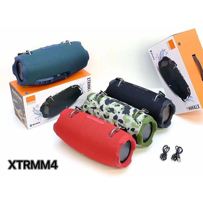 Cross-Border Xtreme4 Battle Drum Bluetooth Speaker, Portable Speaker, Subwoofer, Outdoor Speaker, Bluetooth Speaker