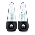 Cross-Border Best-Seller: Wobble-Top Bullet-Shaped Water Dance Speaker with Cable, USB-Powered, and LED Color-Changing Lights—Drop Shipping Available