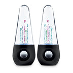 Cross-Border Best-Seller: Wobble-Top Bullet-Shaped Water Dance Speaker with Cable, USB-Powered, and LED Color-Changing Lights—Drop Shipping Available