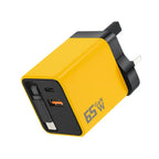 Cross-border Wholesale: 120 GaN Charger with Retractable Cable, A+C Multi-Port Charger Compatible with Apple and Android Fast Charging Heads