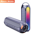 Cyboris Best-Selling 30W Solar-Powered Magnetic Bluetooth Speaker with RGB Lighting Effects—A Great Gift and Top Choice for Golfers