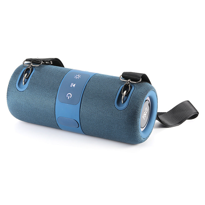 New TG672 War Drum Wireless Bluetooth Speaker: Outdoor, Portable, SD Card Slot, Subwoofer, TWS, Square Dance Gift Speaker