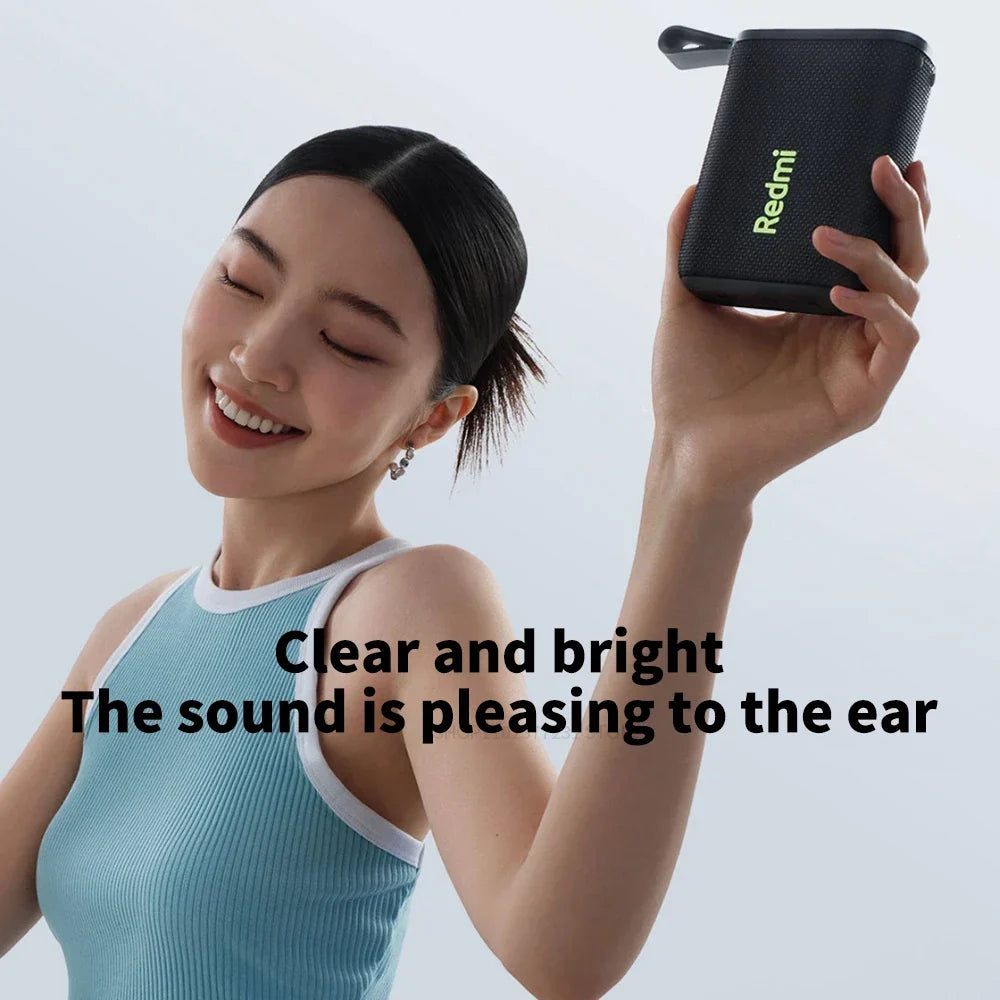 Redmi Portable Bluetooth Speaker Outdoor IP67 Stereo Powerful Sound  Box BT5.3 RGB Dual Pairing TWS Connectivity Colorful -CN