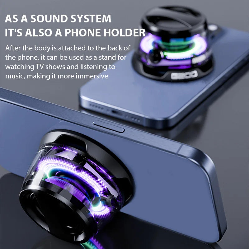 G200 Magnetic Portable Bluetooth Speaker Altavoz G200 Mini Sound Box RGB Bluetooth 5.3 Speaker 7 Hours Playback