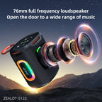 ZEALOT-S122 Bluetooth Speaker BT5.3 Wireless IPX6 Waterproof Shower Speaker,25W HiFi Stereo Sound,TWS Pairing,20H Music Playtime