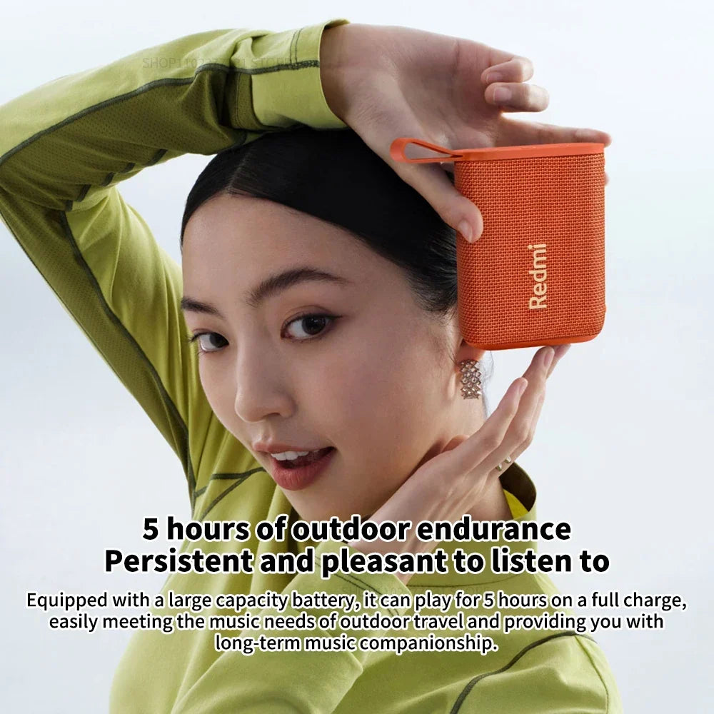 Redmi Portable Bluetooth Speaker Outdoor IP67 Stereo Powerful Sound  Box BT5.3 RGB Dual Pairing TWS Connectivity Colorful -CN