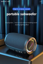 Zealot-S49 10W Portable Bluetooth Speaker Stereo Sound IPX7 Waterproof Wireless Bluetooth 5.2 Excellent Bass Performance