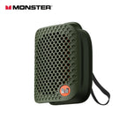 Monster M3 Magnetic Clip-On Mini BT V5.4 Portable Outdoor Sport Wearable Wireless Bluetooth Speakers With Bass Mic
