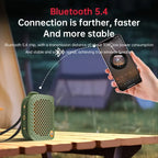 Monster M3 Magnetic Clip-On Mini BT V5.4 Portable Outdoor Sport Wearable Wireless Bluetooth Speakers With Bass Mic