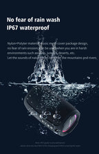 Zealot-S49 10W Portable Bluetooth Speaker Stereo Sound IPX7 Waterproof Wireless Bluetooth 5.2 Excellent Bass Performance