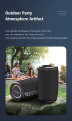 Zealot-S49 10W Portable Bluetooth Speaker Stereo Sound IPX7 Waterproof Wireless Bluetooth 5.2 Excellent Bass Performance