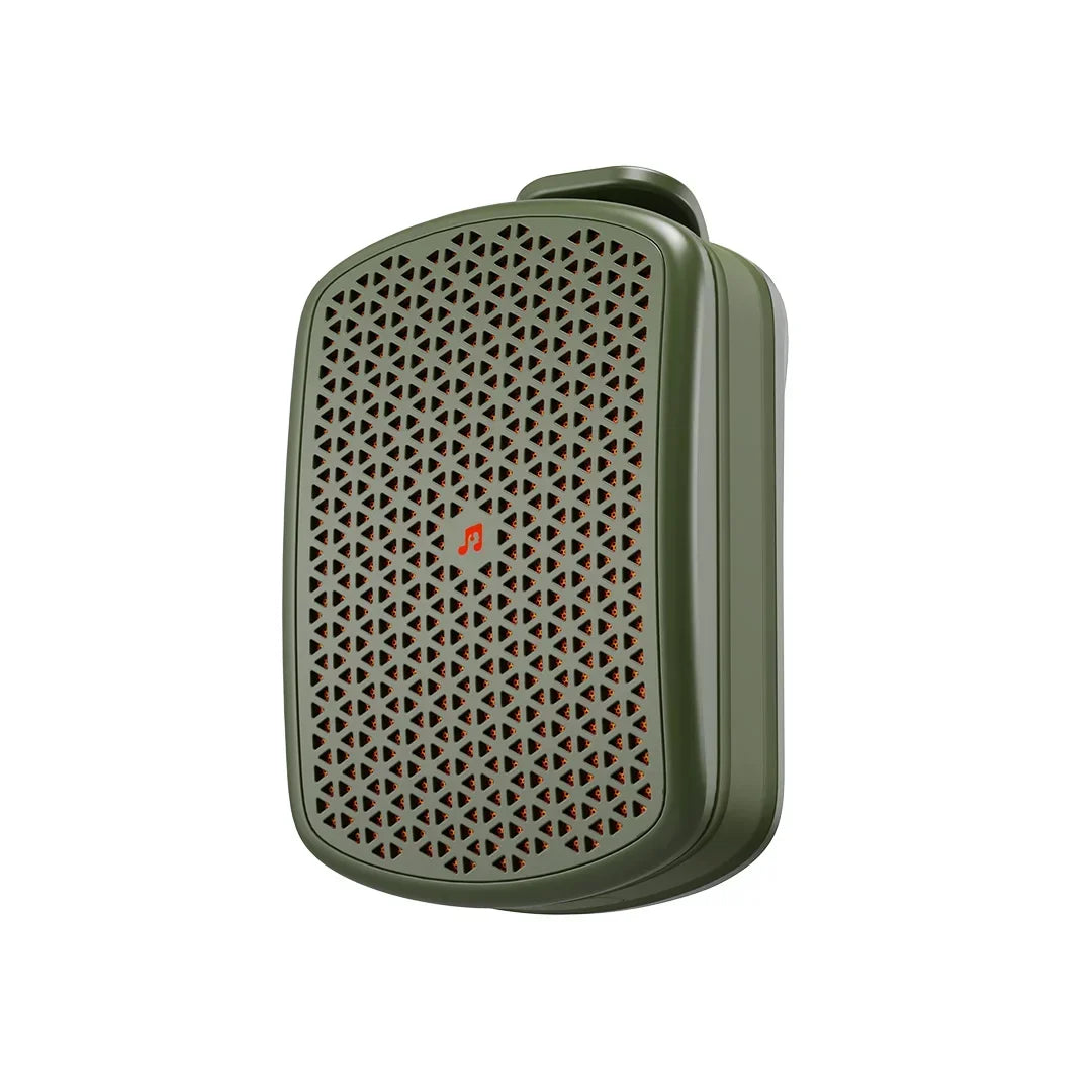 Magnetic Clip-on M1 Portable Bluetooth Speaker, Outdoor Waterproof TWS Stereo, High Volume, Mini Speaker with Heavy Bass.